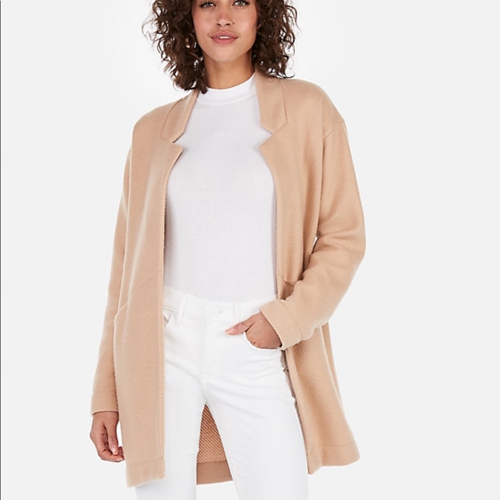 🆕Oversized tailor knit blazer